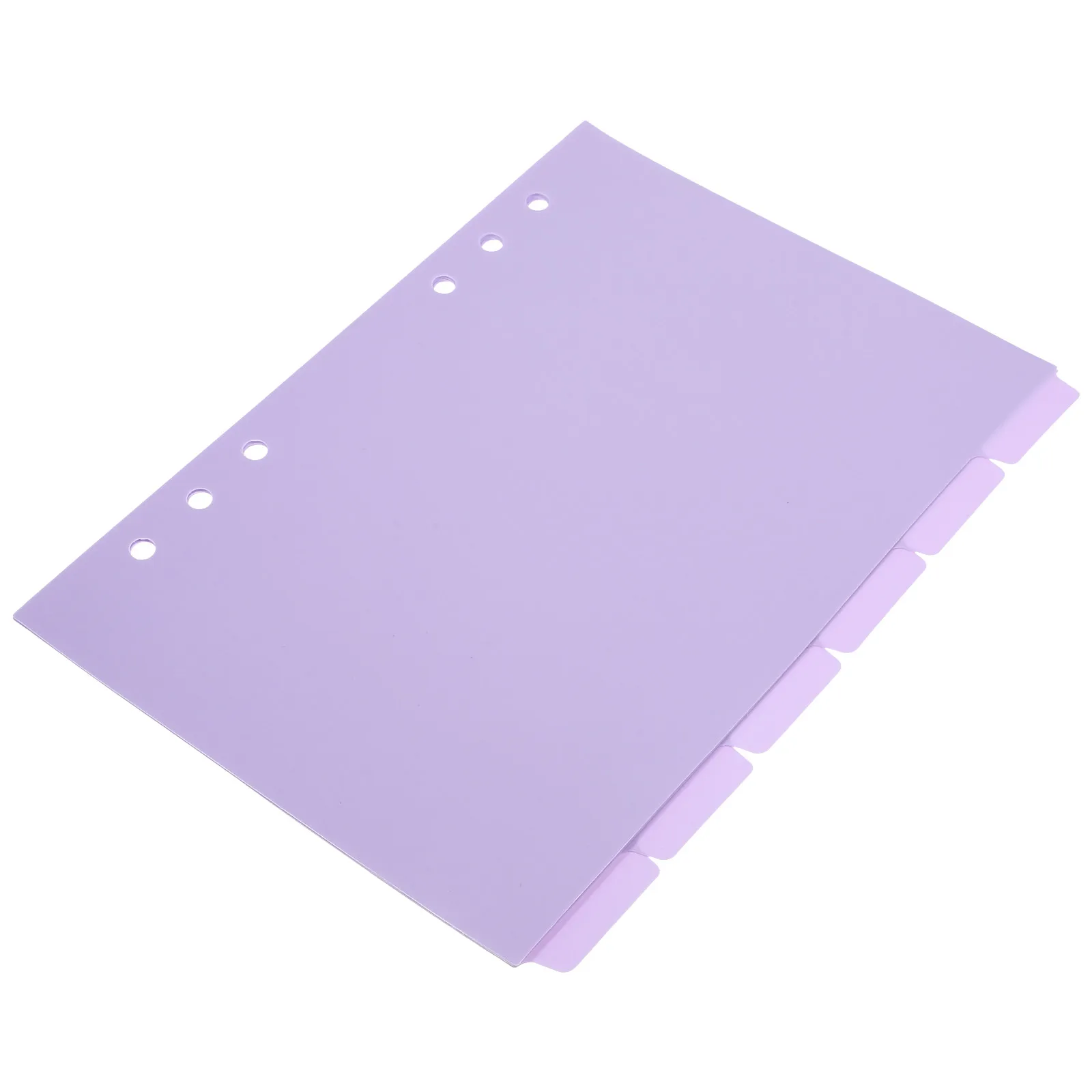 6pcs A5 Dividers PP Binder Dividers Material Notebook Journal School Office Plastic Tab Index Separators
6pcs A5 Dividers PP Binder Dividers Material Notebook Journal School Office Plastic Tab Index Separators