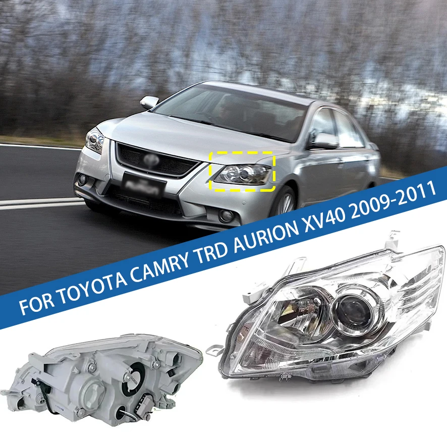 For Toyota Camry TRD Aurion XV40 2009 2010 2011 Car Front Light Halogen Headlights Driving Headlight Turn Signal Light
For Toyota Camry TRD Aurion XV40 2009 2010 2011 Car Front Light Halogen Headlights Driving Headlight Turn Signal Light