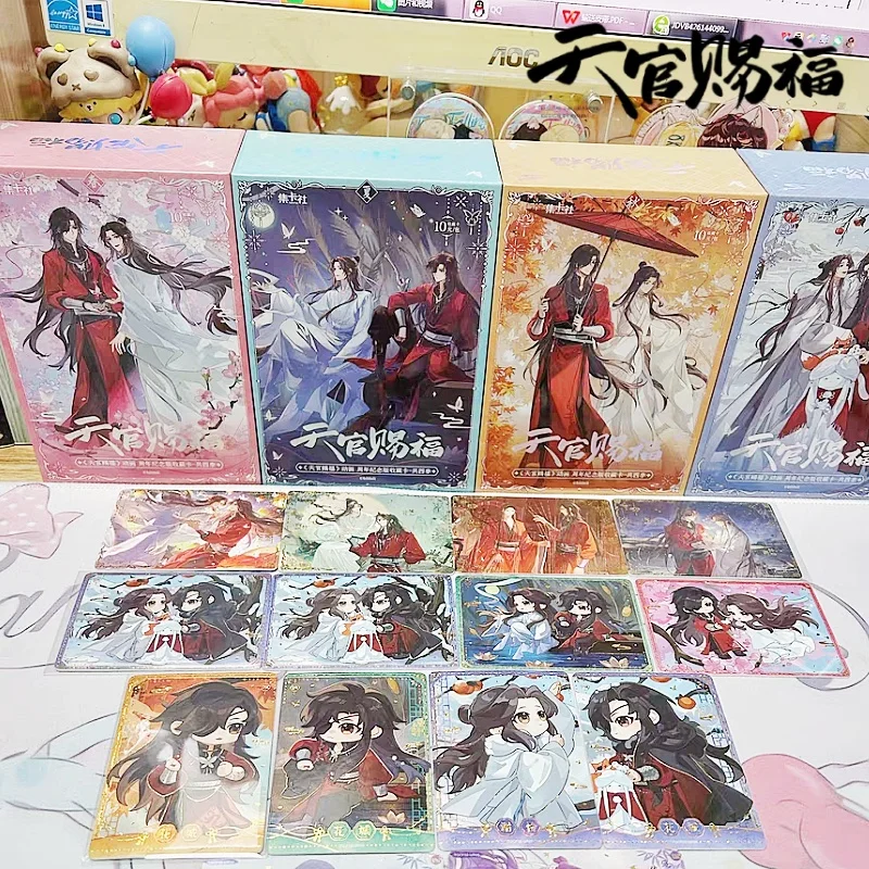 Heaven Official's Blessing Anime Collection Cards - Genuine Anniversary Edition Four Seasons Series San Lang Animation Toys
Heaven Official's Blessing Anime Collection Cards - Genuine Anniversary Edition Four Seasons Series San Lang Animation Toys