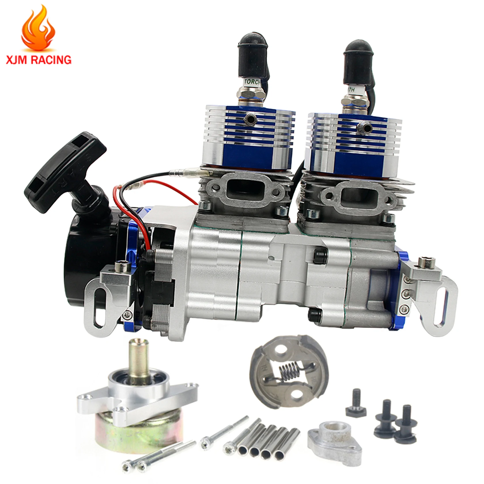 RC Marine 26cc or 29cc or 58cc 2-Stroke 4 Bolt Gas Engine or Clutch Kit for Racing Boat ZENOAH QJ PUM CompatibleX11
RC Marine 26cc or 29cc or 58cc 2-Stroke 4 Bolt Gas Engine or Clutch Kit for Racing Boat ZENOAH QJ PUM CompatibleX11