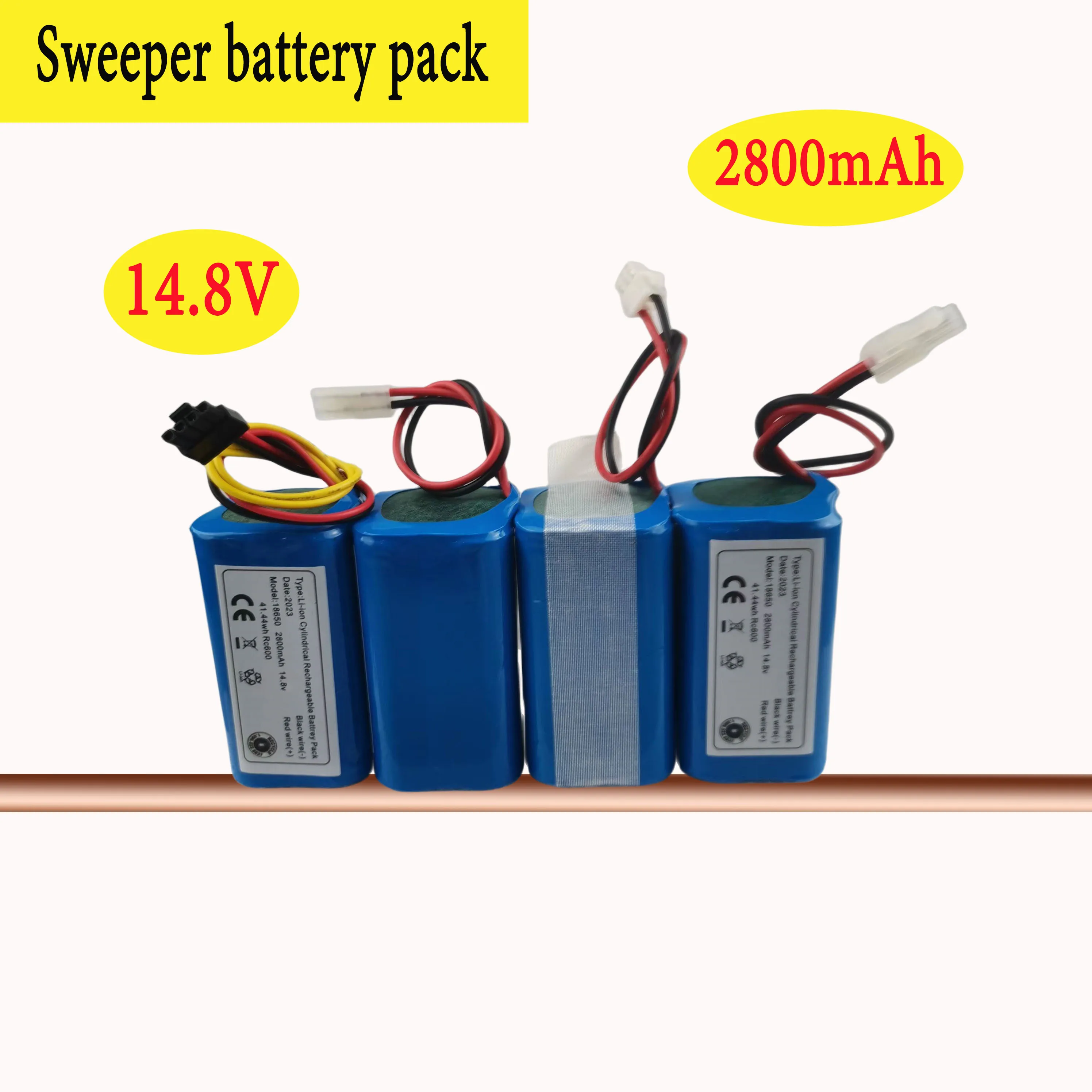14.8v 2800mah Li-ion Battery for Iclebo Art YCR-M05 Pop YCR-M05-P Smart YCR-M04-1 YCR-M05-10 YCR-M05-30 YCR-M05-50
14.8v 2800mah Li-ion Battery for Iclebo Art YCR-M05 Pop YCR-M05-P Smart YCR-M04-1 YCR-M05-10 YCR-M05-30 YCR-M05-50