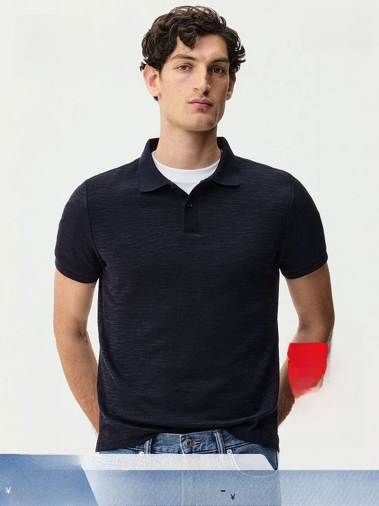 Новинка весны, мужская облегающая трикотажная одежда irt H & M2026, повседневная текстура с вышивкой, обычная тонкая смесь хлопка и полиэстера
Новинка весны, мужская облегающая трикотажная одежда irt H & M2026, повседневная текстура с вышивкой, обычная тонкая смесь хлопка и полиэстера