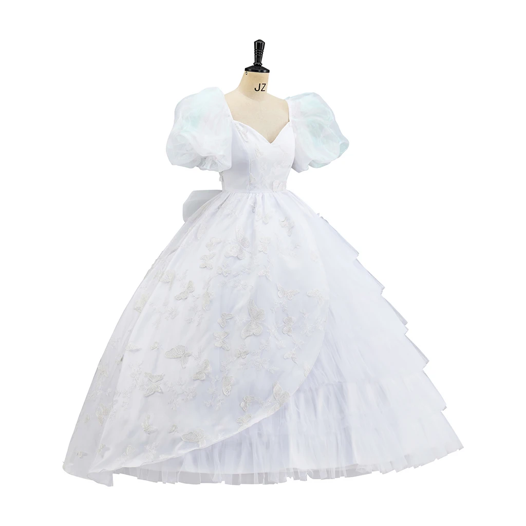 Giselle Cosplay Costume Princess White Wedding Dress Giselle Inspired Evening Party Dress Halloween Carnival Tulle Dress
Giselle Cosplay Costume Princess White Wedding Dress Giselle Inspired Evening Party Dress Halloween Carnival Tulle Dress