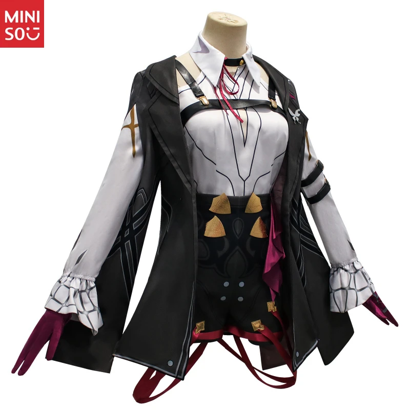 Miniso Honkai: Star Rail Kafka Cosplay Costume, Official Style Adult Outfit for Anime Convention
Miniso Honkai: Star Rail Kafka Cosplay Costume, Official Style Adult Outfit for Anime Convention