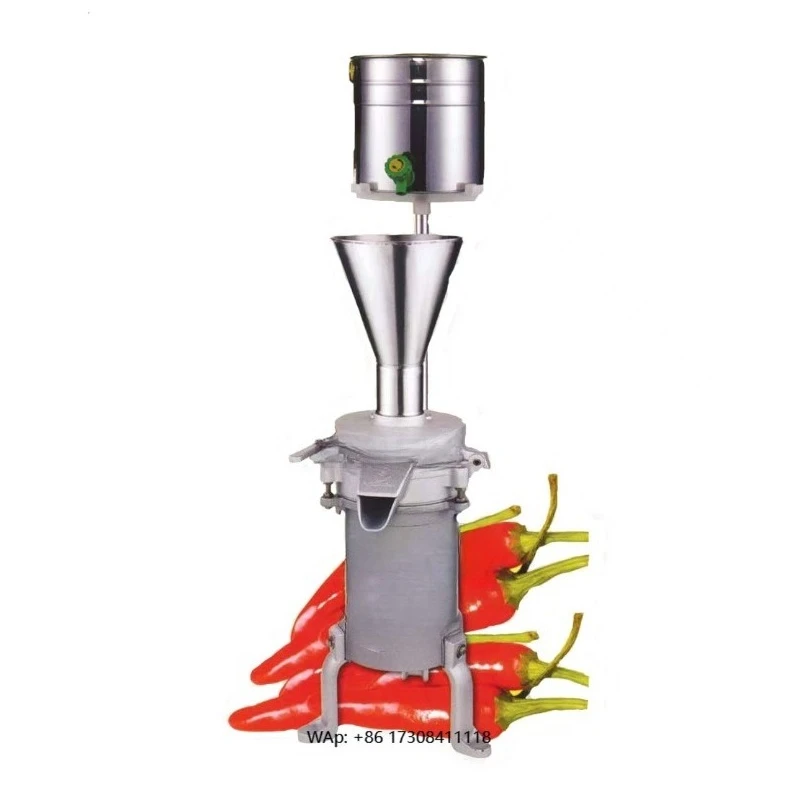 New commercial fruit and vegetable grinder chilli sauce processor for seasoning processing
New commercial fruit and vegetable grinder chilli sauce processor for seasoning processing