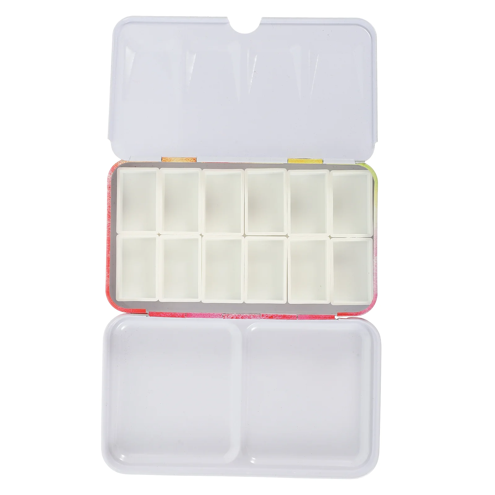 Watercolor Palette Case for Artist Student Enamel Pigment Tinplate Portable Empty Watercolour
Watercolor Palette Case for Artist Student Enamel Pigment Tinplate Portable Empty Watercolour
