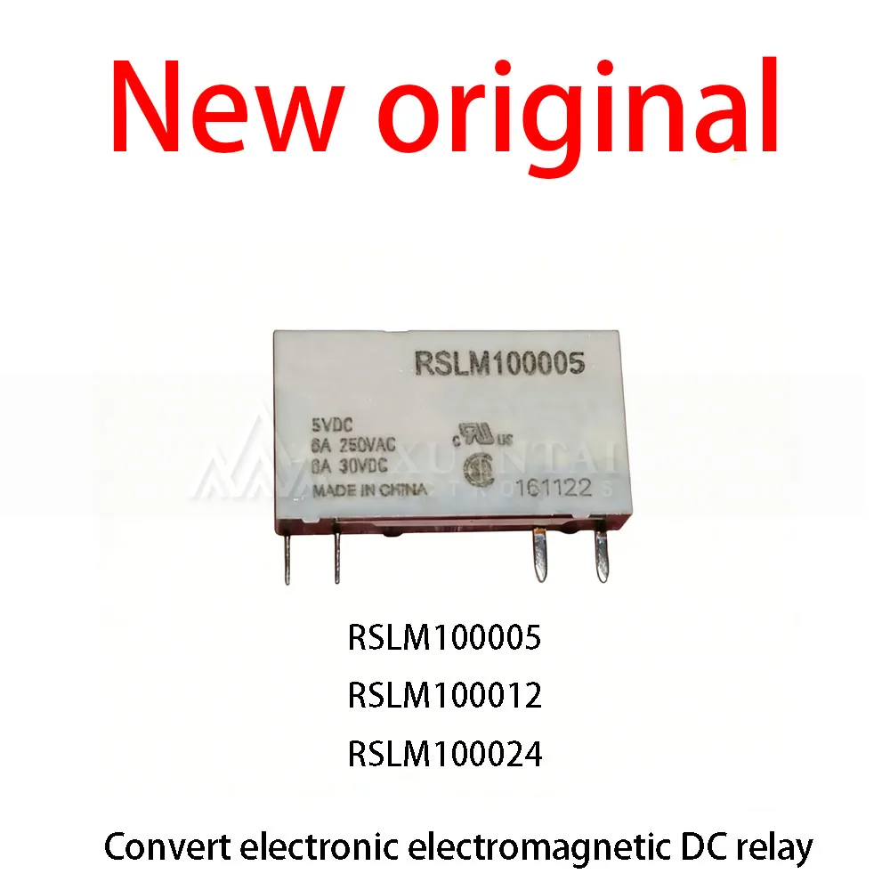 10 Pcs/Lot New original RSLM100005 RSLM100012 RSLM100024 Convert electronic electromagnetic DC relay
10 Pcs/Lot New original RSLM100005 RSLM100012 RSLM100024 Convert electronic electromagnetic DC relay