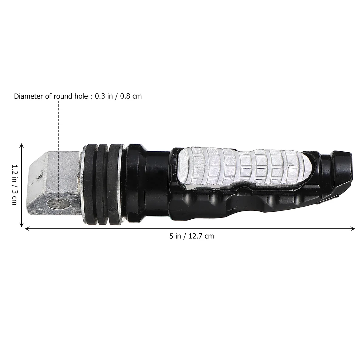 2pcs Motorcycle Foot Peg Rear Footrest Metal Pedal For Electric Vehicles Durable Strong Corrosion Resistant Long Life Hard Wear
2pcs Motorcycle Foot Peg Rear Footrest Metal Pedal For Electric Vehicles Durable Strong Corrosion Resistant Long Life Hard Wear
