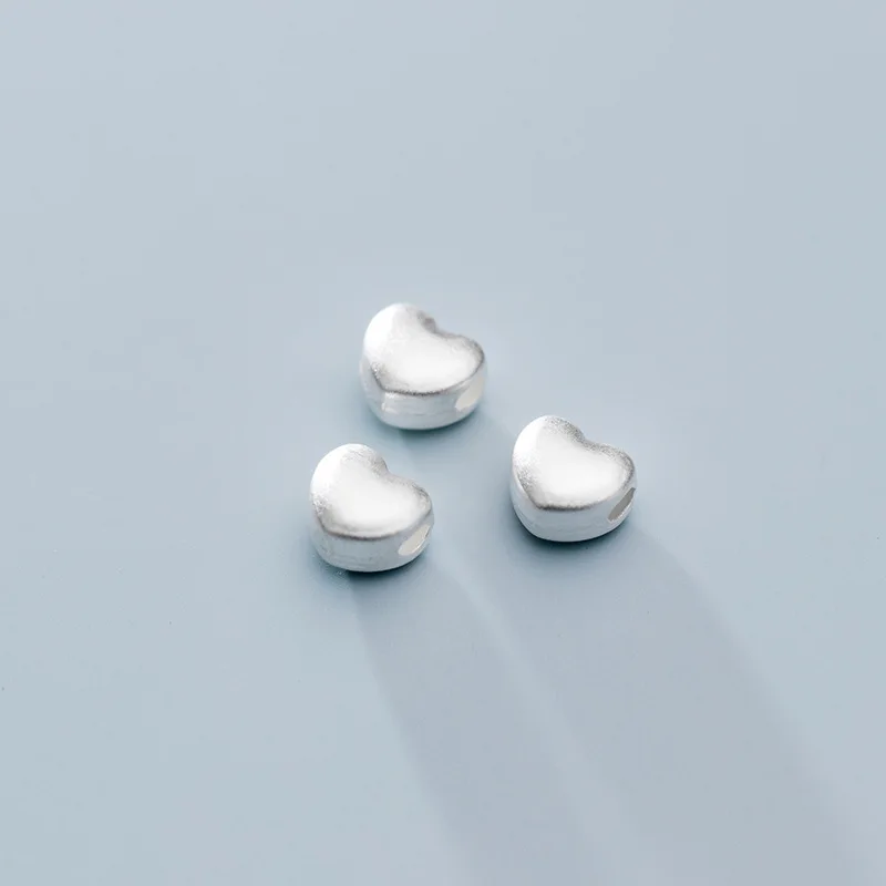 100% Real Sterling 999 Silver Through-hole Septal Beads Charm Peach Hearts Diy Material Accessory For Bracelet Necklace
100% Real Sterling 999 Silver Through-hole Septal Beads Charm Peach Hearts Diy Material Accessory For Bracelet Necklace