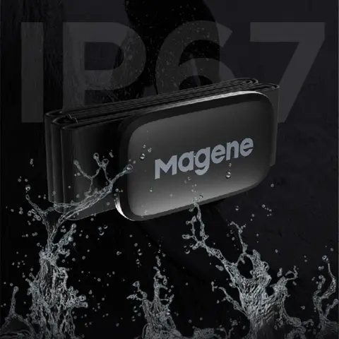 Magene H64 Dual-Channel Heart Rate Monitor – Premium Chest Strap for Serious Cyclists