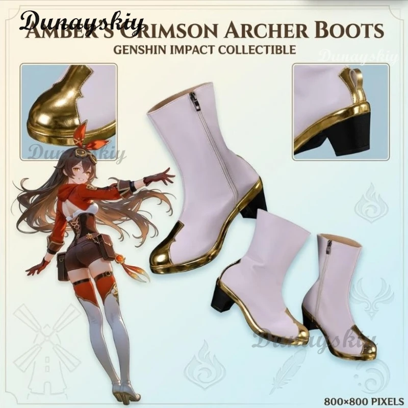 Female Genshin Impact Amber Cosplay Footwear Game Role Play Boots Ideal For Halloween Carnival Themed Party Cosplay
Female Genshin Impact Amber Cosplay Footwear Game Role Play Boots Ideal For Halloween Carnival Themed Party Cosplay