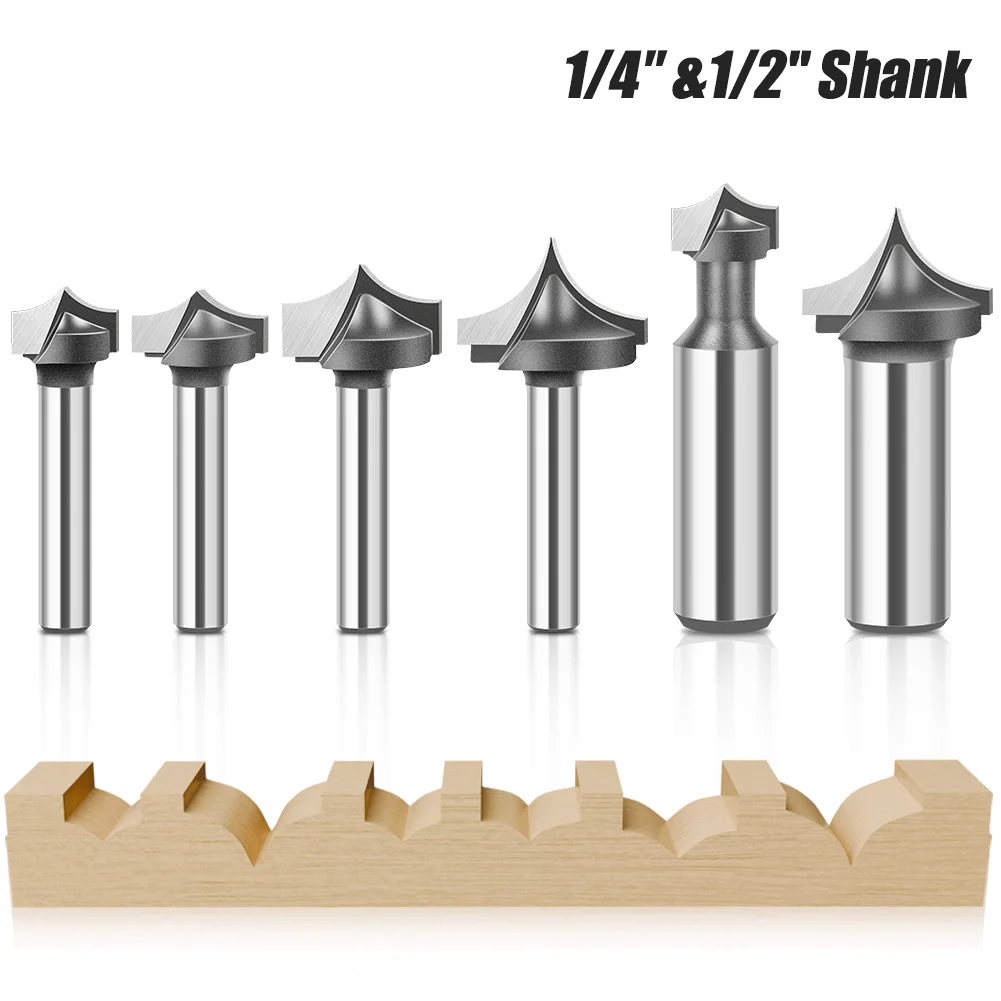 1PC 1/2" 12.7MM Shank Milling Cutter Wood Carving Double Edging Router Bits For Wood Carbide Woodworking Engraving Tools Carving
1PC 1/2" 12.7MM Shank Milling Cutter Wood Carving Double Edging Router Bits For Wood Carbide Woodworking Engraving Tools Carving