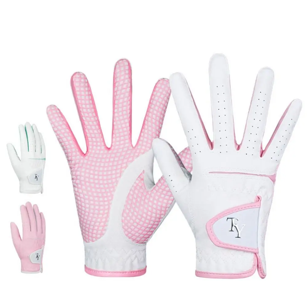 Comfort Women's Golf Gloves Wear-resistant Anti-slip Full Finger Sports Gloves Left and Right Hands Breathable Golf Wear Gloves
Comfort Women's Golf Gloves Wear-resistant Anti-slip Full Finger Sports Gloves Left and Right Hands Breathable Golf Wear Gloves