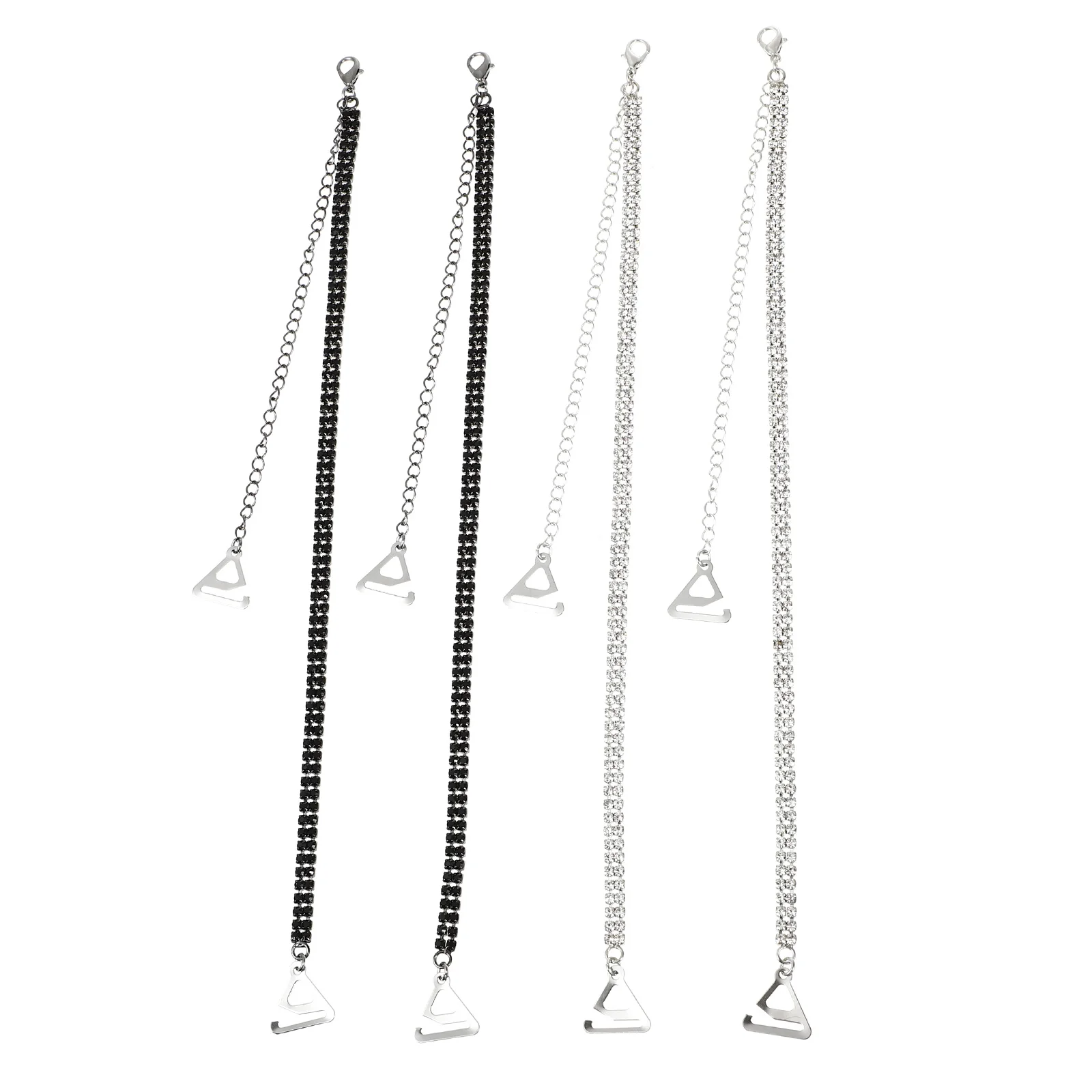 Double Drainage Rhinestone Bra Straps Black Silver 1.8 Hook Adjustable Non Slip Pearl Lingerie Shoulder Straps For Dresses
Double Drainage Rhinestone Bra Straps Black Silver 1.8 Hook Adjustable Non Slip Pearl Lingerie Shoulder Straps For Dresses