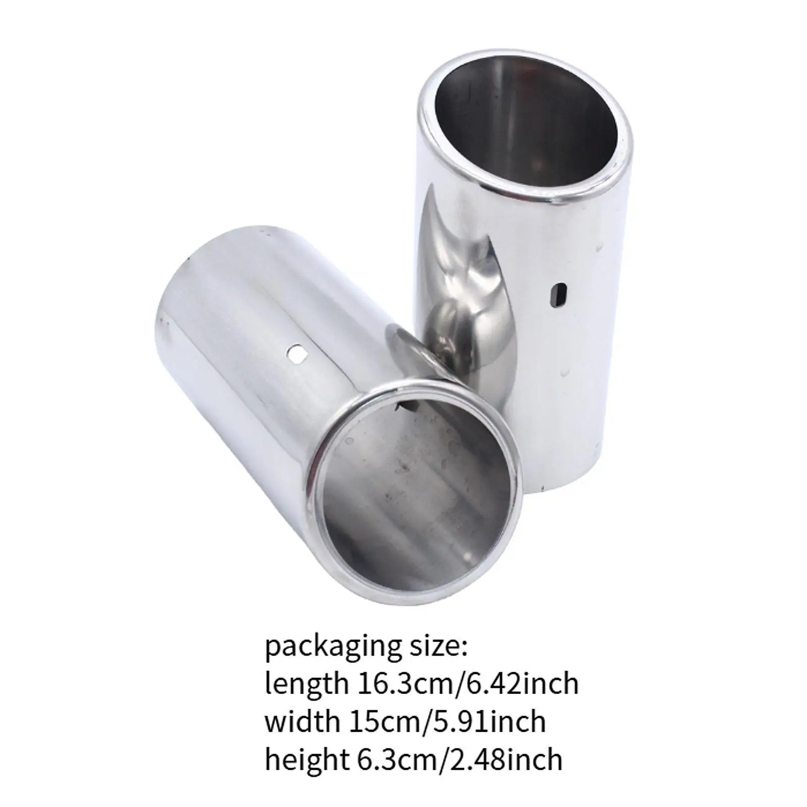 Car Exhaust Tip Stainless Steel High Performance Tailpipe Muffler End Automotive Parts for Audi Q5 2.0T 2010-2012
Car Exhaust Tip Stainless Steel High Performance Tailpipe Muffler End Automotive Parts for Audi Q5 2.0T 2010-2012
