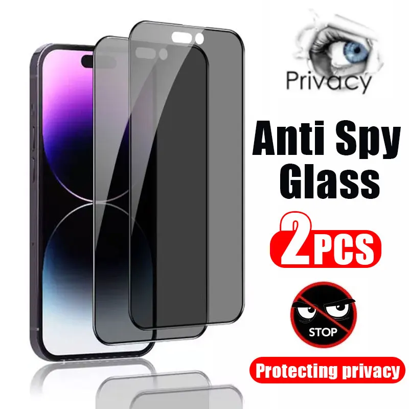 2 шт., антишпионское закаленное стекло для iPhone 11 12 13 14 Pro MAX XS Max XR X 15 Plus
2 шт., антишпионское закаленное стекло для iPhone 11 12 13 14 Pro MAX XS Max XR X 15 Plus