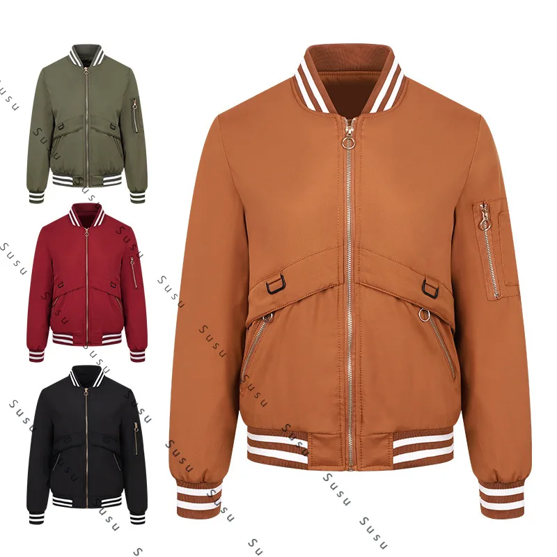 2025 new European size new European and American fashion women's flying clothes women's jackets autumn and winter thin cotton ja
2025 new European size new European and American fashion women's flying clothes women's jackets autumn and winter thin cotton ja