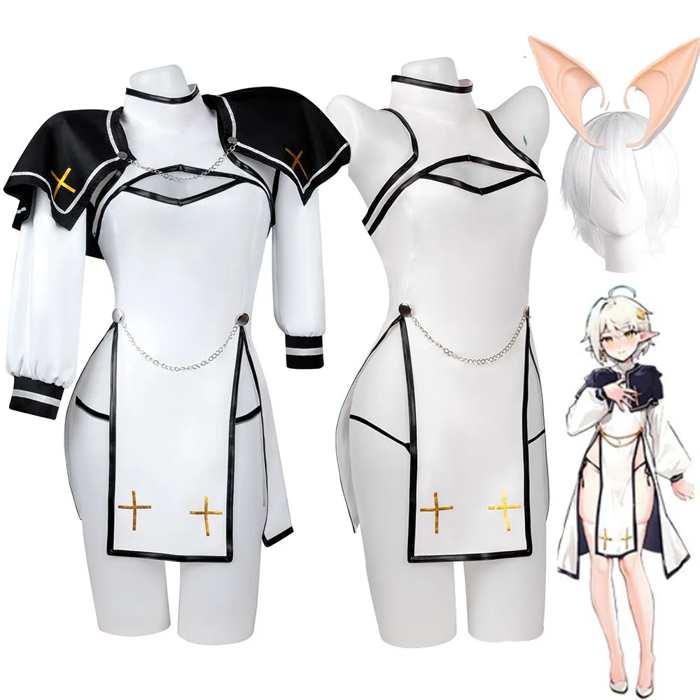 Purgatory Priesttess Nun Sexy Dress With Wig Elf Ear Game Cosplay Costume Wig Halloween Christmas Party Birthday Gift 2026
Purgatory Priesttess Nun Sexy Dress With Wig Elf Ear Game Cosplay Costume Wig Halloween Christmas Party Birthday Gift 2026