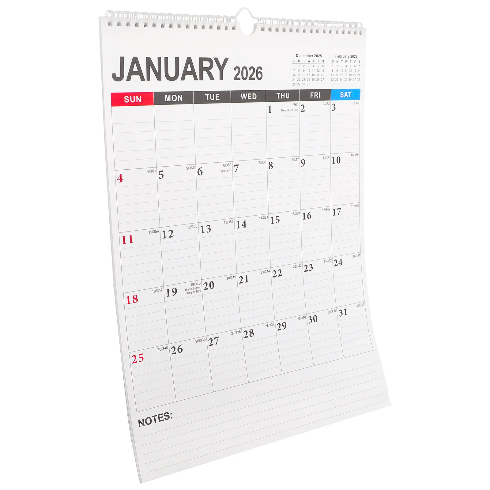 2026 Wall Calendar 18 Month Planner Wirebound Home Decor Minimalist Large Font Sturdy Paper International Holidays Schedule
2026 Wall Calendar 18 Month Planner Wirebound Home Decor Minimalist Large Font Sturdy Paper International Holidays Schedule