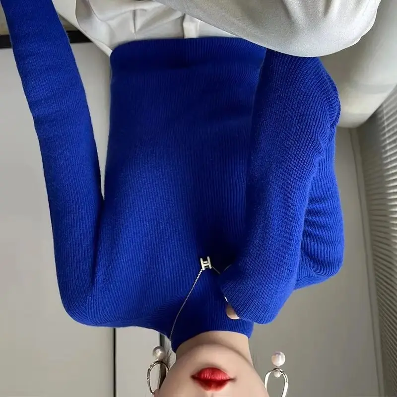 2025 Autumn Winter Women Sweater Solid Casual All-Match Long Sleeve Knitted Tops Ladies Slim Pullover Sweaters Lady Chic Jumpers
2025 Autumn Winter Women Sweater Solid Casual All-Match Long Sleeve Knitted Tops Ladies Slim Pullover Sweaters Lady Chic Jumpers