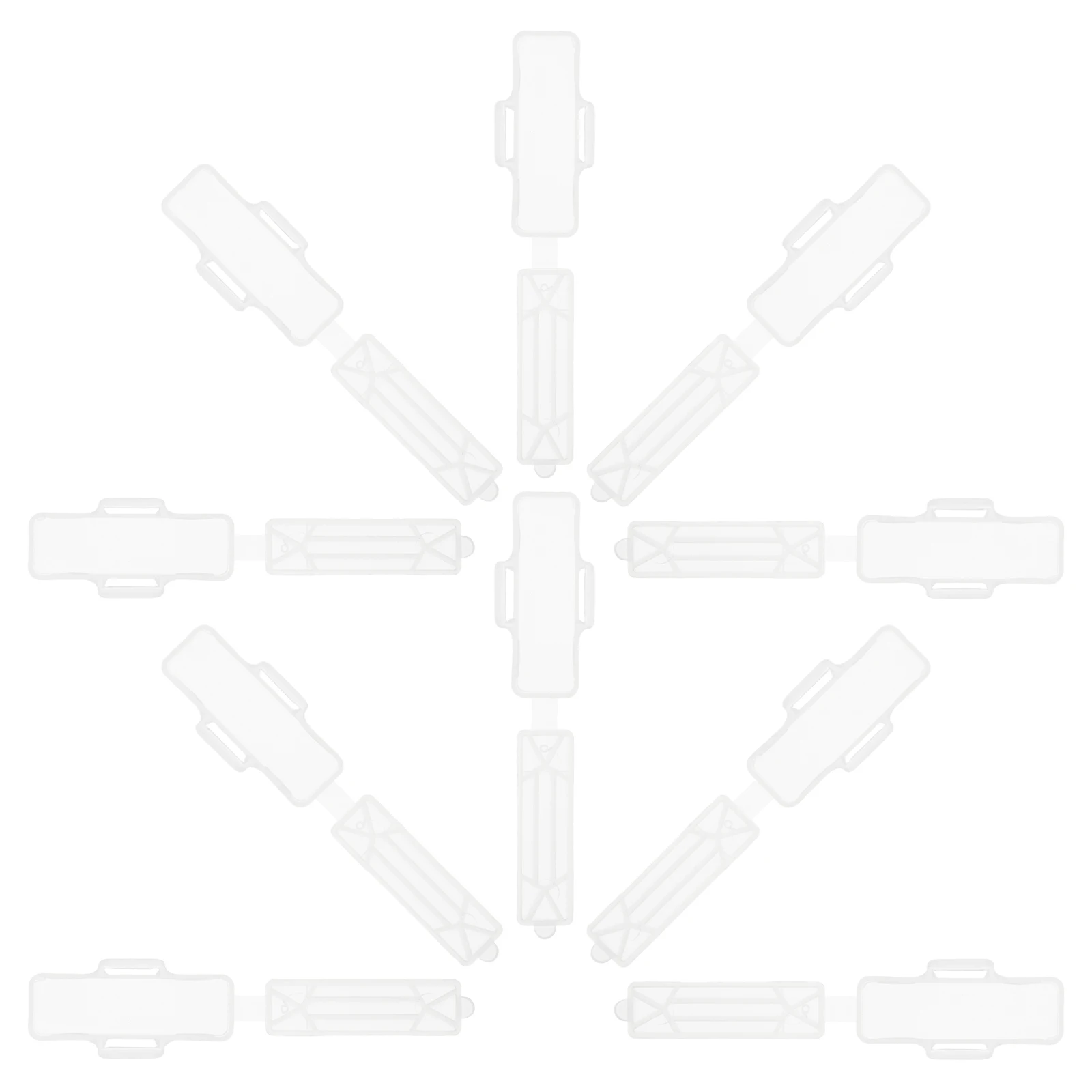 Cable Labels Holder Cases Transparent Wire Protection Box Plastic Zip Tie Electrical Marker Identification Management Solution
Cable Labels Holder Cases Transparent Wire Protection Box Plastic Zip Tie Electrical Marker Identification Management Solution