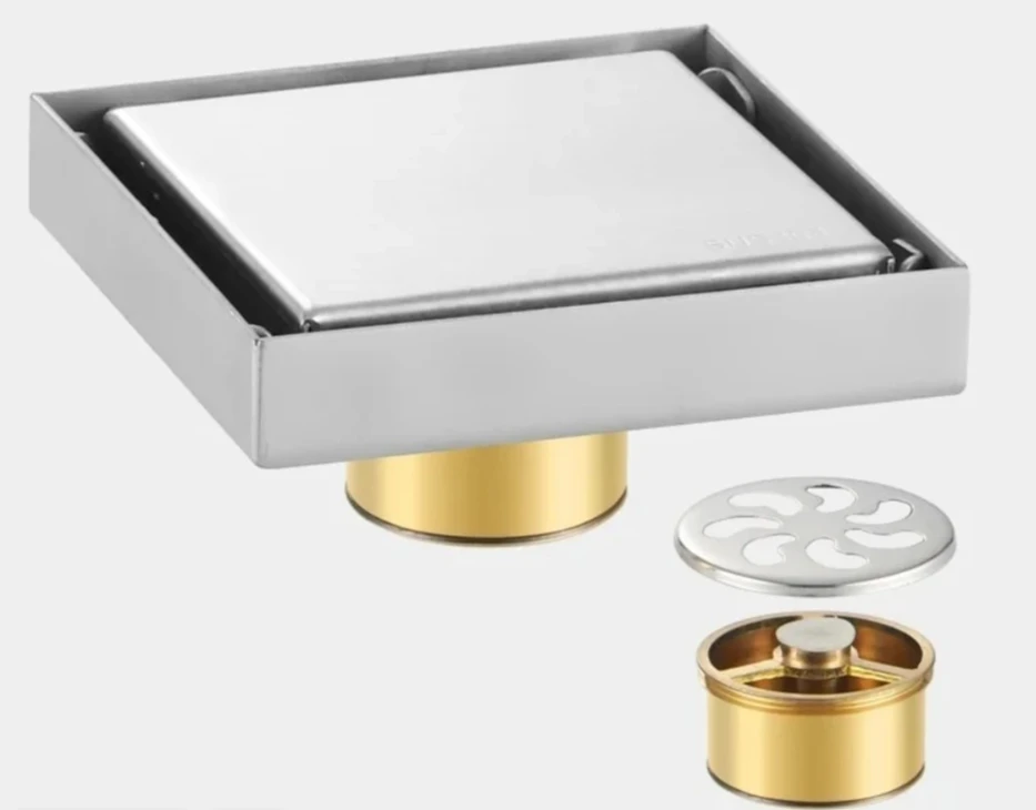 304 stainless steel invisible floor drain, black square bathroom, toilet, shower room, hidden drainage, anti odor floor drain
304 stainless steel invisible floor drain, black square bathroom, toilet, shower room, hidden drainage, anti odor floor drain