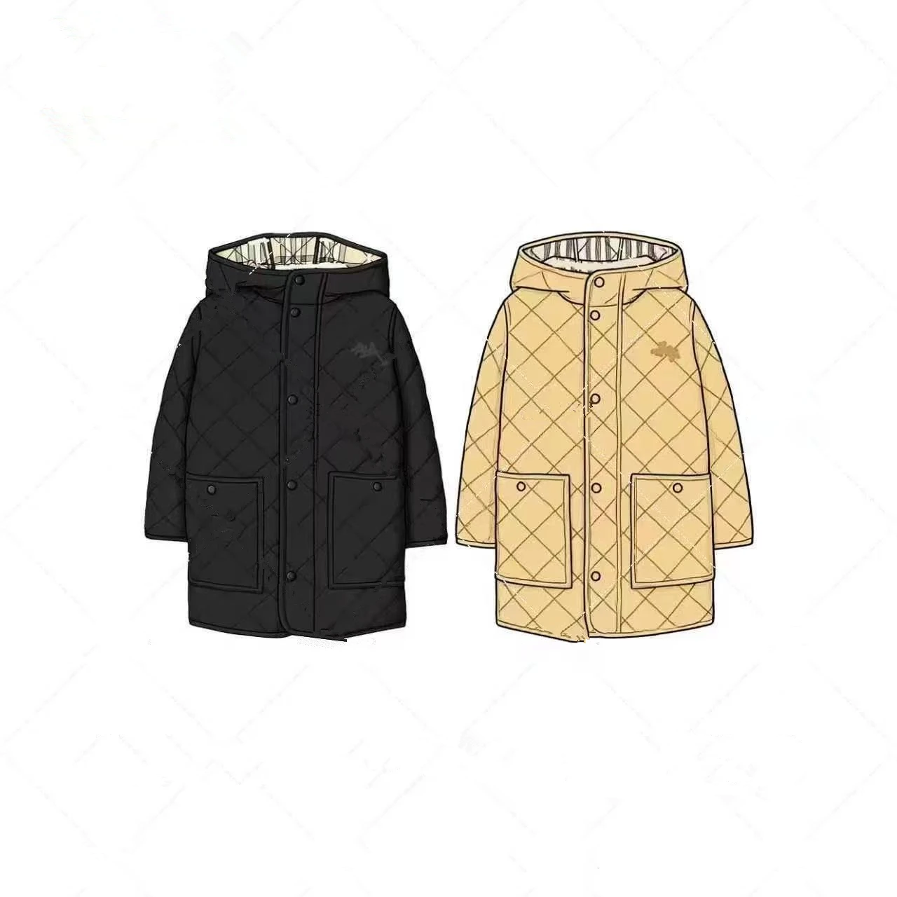 2025 autumn and winter new classic diamond grid large pocket long hooded cotton jacket for both men and women and children
2025 autumn and winter new classic diamond grid large pocket long hooded cotton jacket for both men and women and children