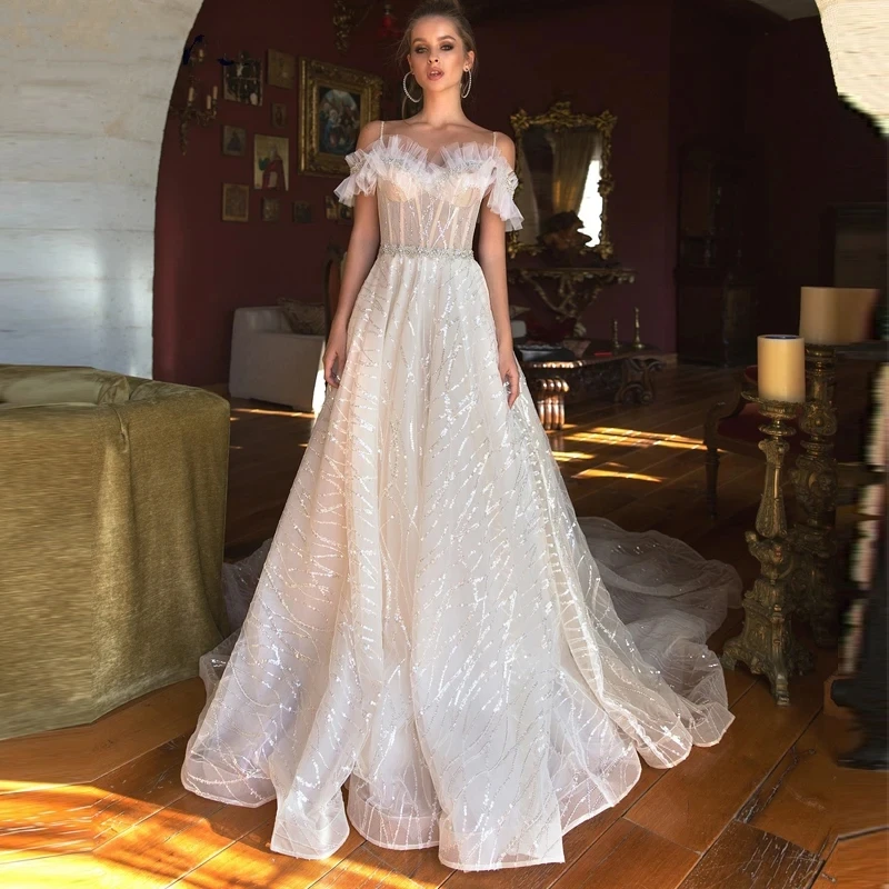 Elegant Lace Wedding Dresses A-Line Bridal Gowns 2024 Sweetheart Floor Length Robes For Formal Party Luxury Vestidos De Novia
Elegant Lace Wedding Dresses A-Line Bridal Gowns 2024 Sweetheart Floor Length Robes For Formal Party Luxury Vestidos De Novia