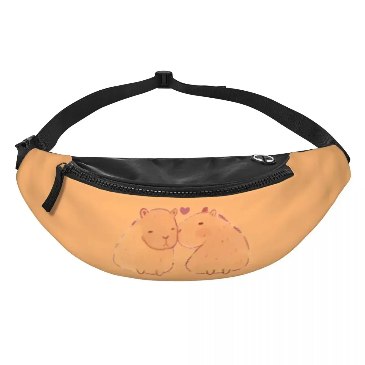 Cool Cute Capybaras In Love Fanny Pack Men Women Kawaii Animal Crossbody Waist Bag for Hiking Phone Money Pouch 
Cool Cute Capybaras In Love Fanny Pack Men Women Kawaii Animal Crossbody Waist Bag for Hiking Phone Money Pouch