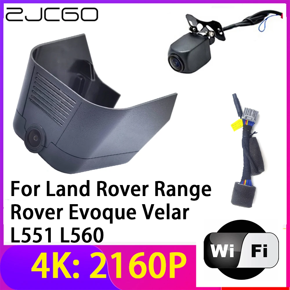 Видеорегистратор ZJCGO 4K 2160P, 2 объектива, Wi-Fi, ночное видение, для Land Rover Range Rover Evoque Velar L551 L560
Видеорегистратор ZJCGO 4K 2160P, 2 объектива, Wi-Fi, ночное видение, для Land Rover Range Rover Evoque Velar L551 L560