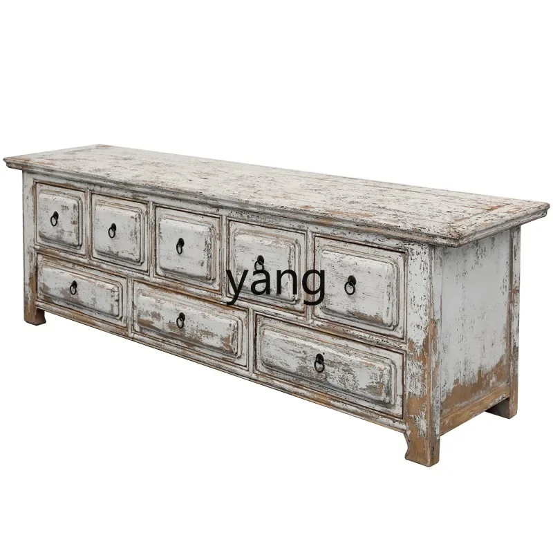 Lmm retro old solid wood TV cabinet modern simple storage storage furniture cabinet
Lmm retro old solid wood TV cabinet modern simple storage storage furniture cabinet