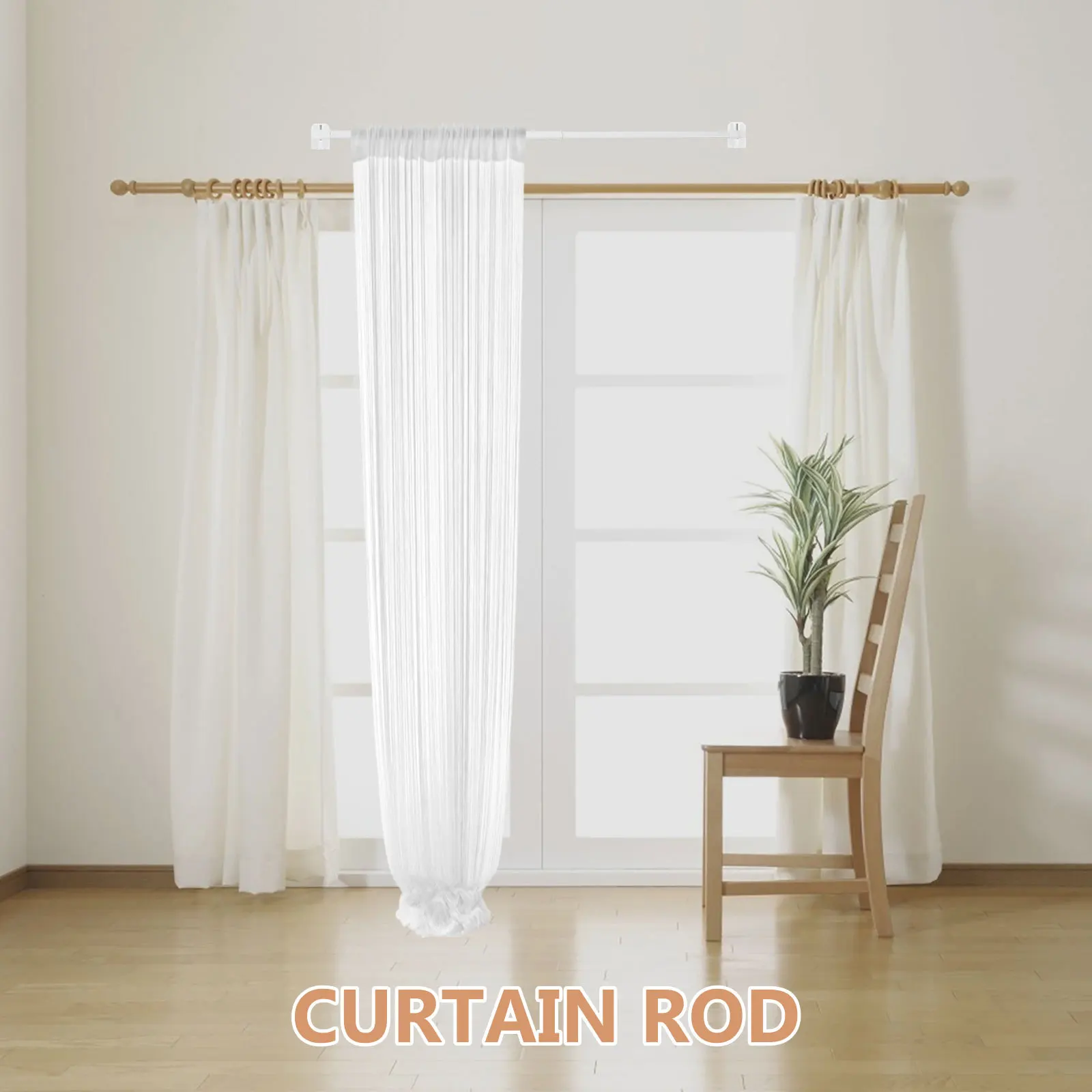 1Set Telescoping Shower Curtain Rod 30-50cm No Drill Easy Install Adjustable Tension Pole for Bathroom Closet Curtain Shower Rod
1Set Telescoping Shower Curtain Rod 30-50cm No Drill Easy Install Adjustable Tension Pole for Bathroom Closet Curtain Shower Rod