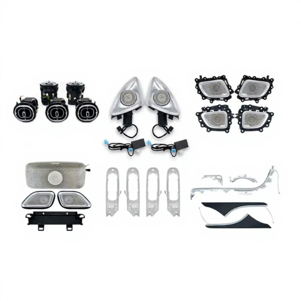 For Mercedes Benz C-Class W206 Interior LED Car Lights 4D Rotating Tweeter Backrest Light Turbine Air Outlet Auto Interior Light
For Mercedes Benz C-Class W206 Interior LED Car Lights 4D Rotating Tweeter Backrest Light Turbine Air Outlet Auto Interior Light