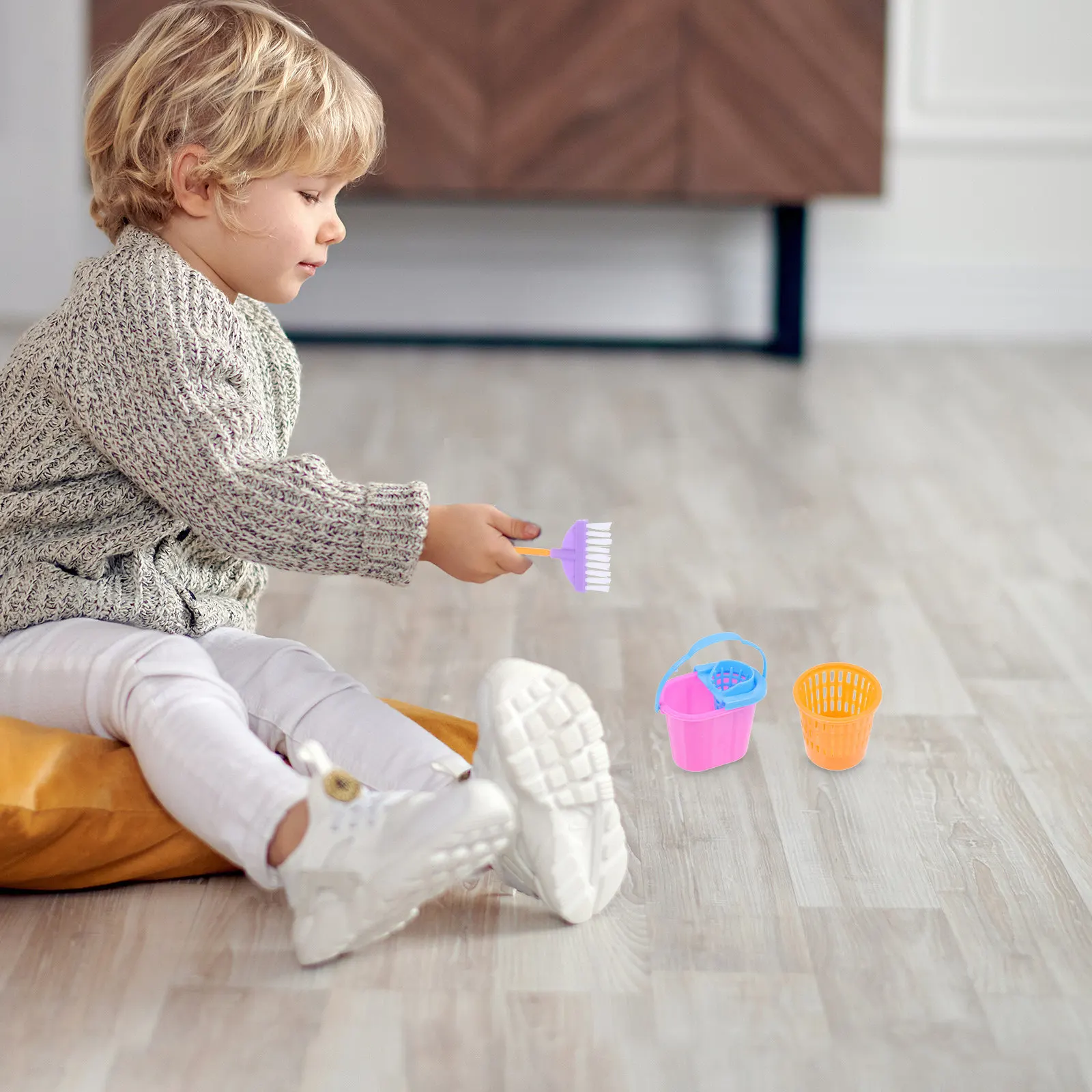 9Pcs Kids Cleaning Plaything Well Designed Educational Mini House Cleaning Equipment Set for Preschool Toddlers Boys Girls
9Pcs Kids Cleaning Plaything Well Designed Educational Mini House Cleaning Equipment Set for Preschool Toddlers Boys Girls