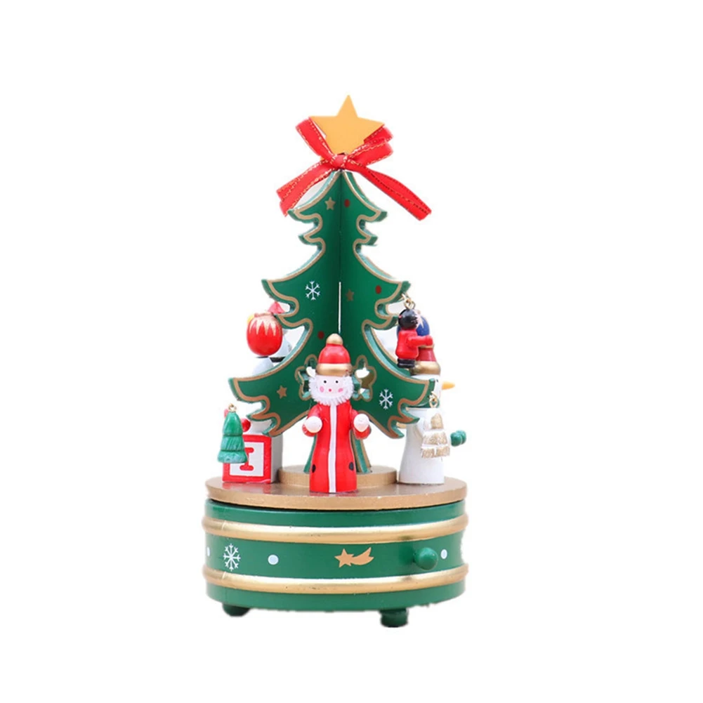 Christmas Decorations Christmas Wooden Rotating Music Box Christmas Tree Shape Home Party Decor Ornament Green
Christmas Decorations Christmas Wooden Rotating Music Box Christmas Tree Shape Home Party Decor Ornament Green