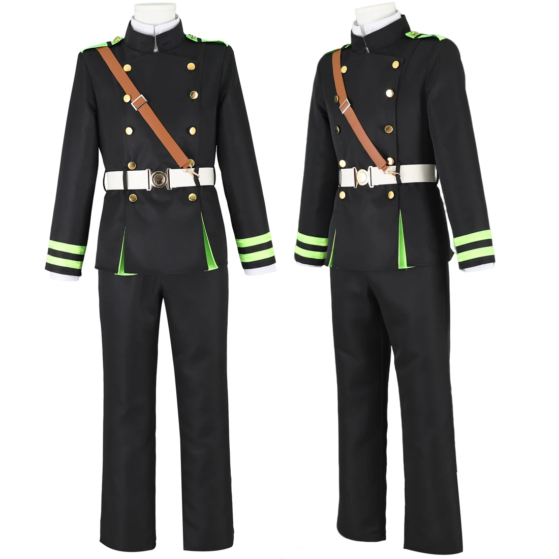 HOLRAN Men's Costume Yuichiro Hyakuya Cosplay Costume Military Uniform Full Set for Halloween Party
HOLRAN Men's Costume Yuichiro Hyakuya Cosplay Costume Military Uniform Full Set for Halloween Party