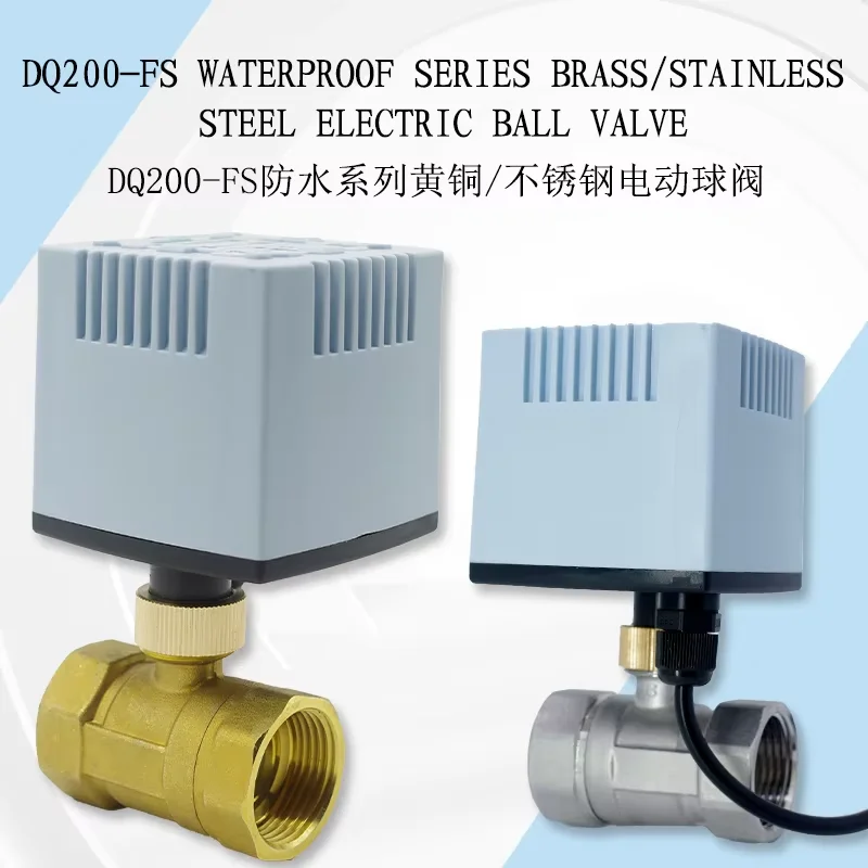 1/2″3/4″1″2″Waterproof moistureproof Electric Stainless steelBrass2/3way ball valve normal closed solenoid Water valve Electric
1/2″3/4″1″2″Waterproof moistureproof Electric Stainless steelBrass2/3way ball valve normal closed solenoid Water valve Electric