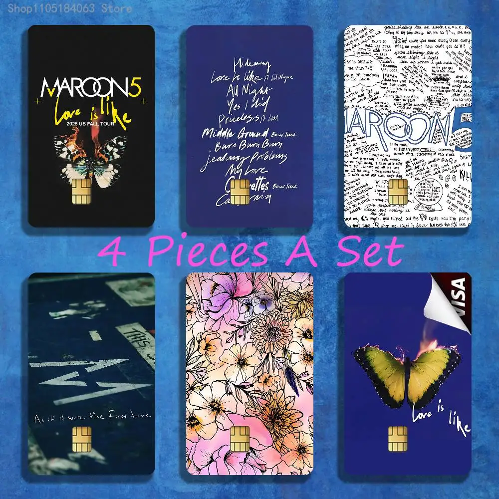 M-Maroon 5 Love is Like Stickers Credit Visa Debit Bank Charge Card Bus Metro Waterproof Sticker Decal Decoration
M-Maroon 5 Love is Like Stickers Credit Visa Debit Bank Charge Card Bus Metro Waterproof Sticker Decal Decoration