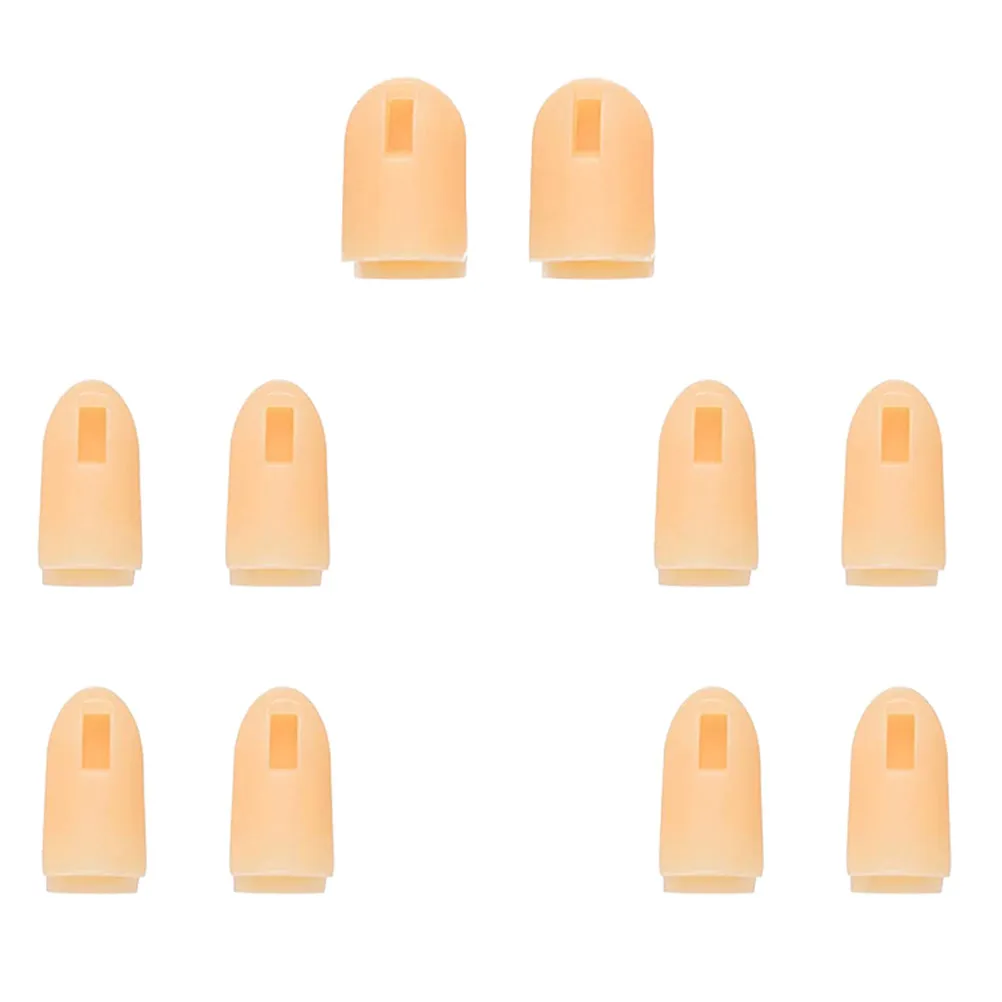 10Pcs Silicone Finger Covers Manicure Finger Protectors Artificial Fingertip Sleeves Nail Art Supplies Reusable Breathable
10Pcs Silicone Finger Covers Manicure Finger Protectors Artificial Fingertip Sleeves Nail Art Supplies Reusable Breathable