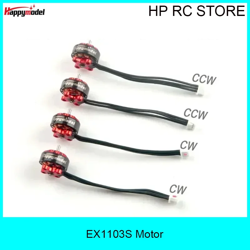 4PCS Happymodel EX1103S Upgraded 1103 2-3S Brushless Motor 6000KV 7000KV 8000KV 12000KV for RC Drone FPV Mobula7 Toothpick
4PCS Happymodel EX1103S Upgraded 1103 2-3S Brushless Motor 6000KV 7000KV 8000KV 12000KV for RC Drone FPV Mobula7 Toothpick