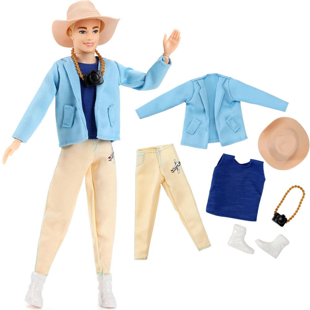 1 Set Cameramen Suit 1/6 Male Doll Clothes DIY Dolls Accessories Toys Doll Shoes Hat 1/6 Prince Doll Dressing Birthday Present
1 Set Cameramen Suit 1/6 Male Doll Clothes DIY Dolls Accessories Toys Doll Shoes Hat 1/6 Prince Doll Dressing Birthday Present