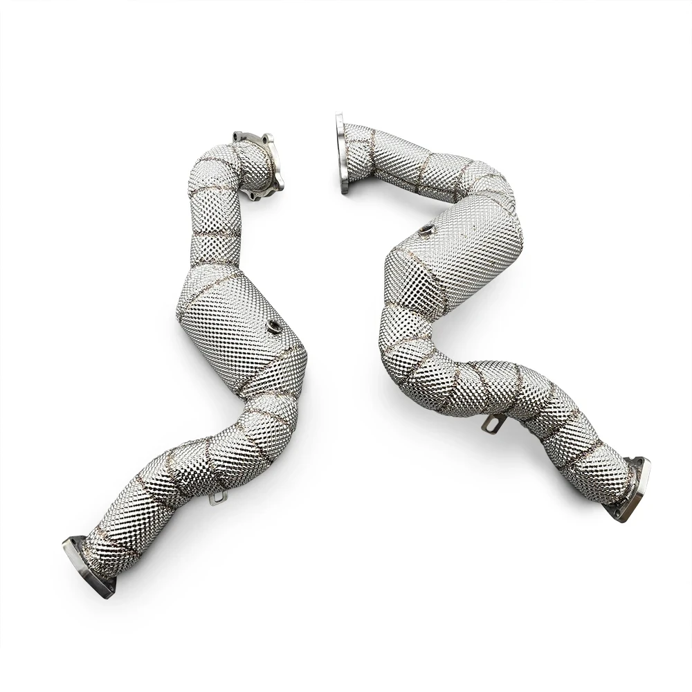 Suitable for Audi RS6 4.0T 2013-2018 downpipe, with excellent performance and perfect installation
Suitable for Audi RS6 4.0T 2013-2018 downpipe, with excellent performance and perfect installation