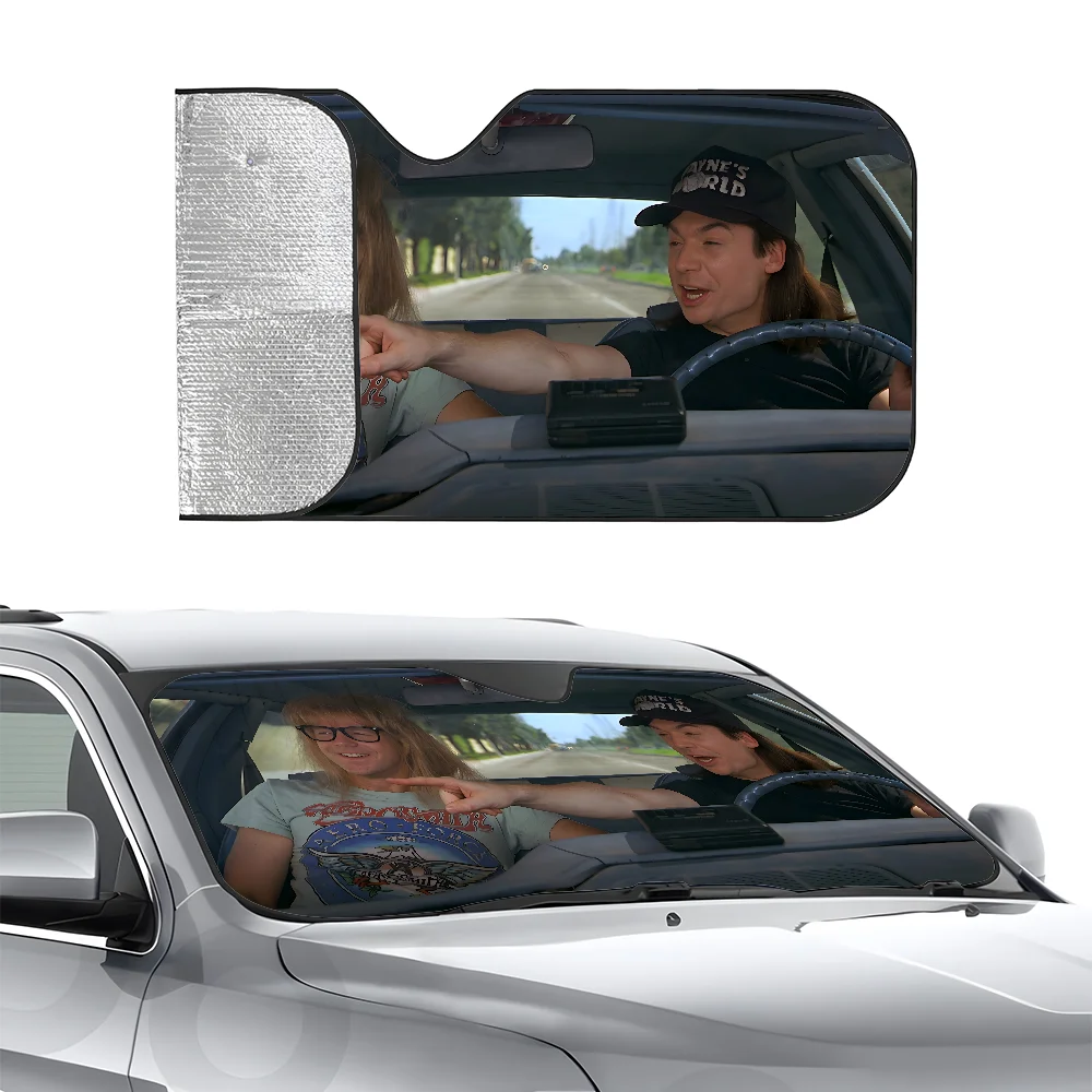 World W-Wayne's Car SunSha Трехслойная изоляция Переднее лобовое стекло автомобиля Sun Sha Присоски Блоки УФ-лучей Солнце
World W-Wayne's Car SunSha Трехслойная изоляция Переднее лобовое стекло автомобиля Sun Sha Присоски Блоки УФ-лучей Солнце