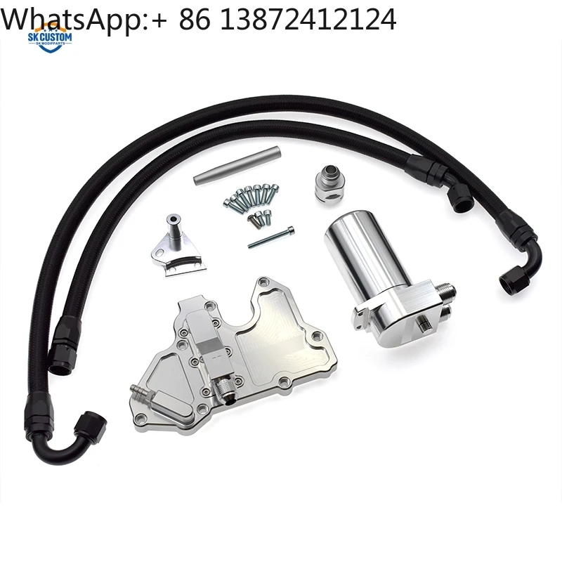 CNC Aluminum Oil Catch Can Tank Kit for New Vw Golf MK7 Audi S3 Gen3 EA888 Engine
CNC Aluminum Oil Catch Can Tank Kit for New Vw Golf MK7 Audi S3 Gen3 EA888 Engine