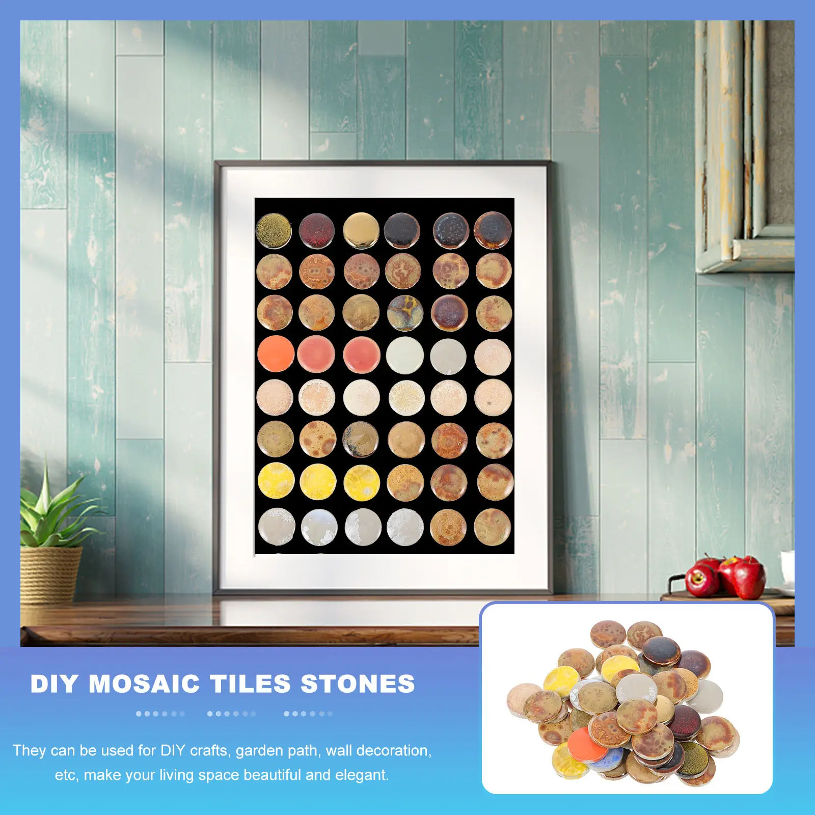 1 Bag Ceramic Mosaic Stone Material DIY Tiles Stones for Crafts Home Decoration Garden Path Wall Art Irregular Shape Natural
1 Bag Ceramic Mosaic Stone Material DIY Tiles Stones for Crafts Home Decoration Garden Path Wall Art Irregular Shape Natural