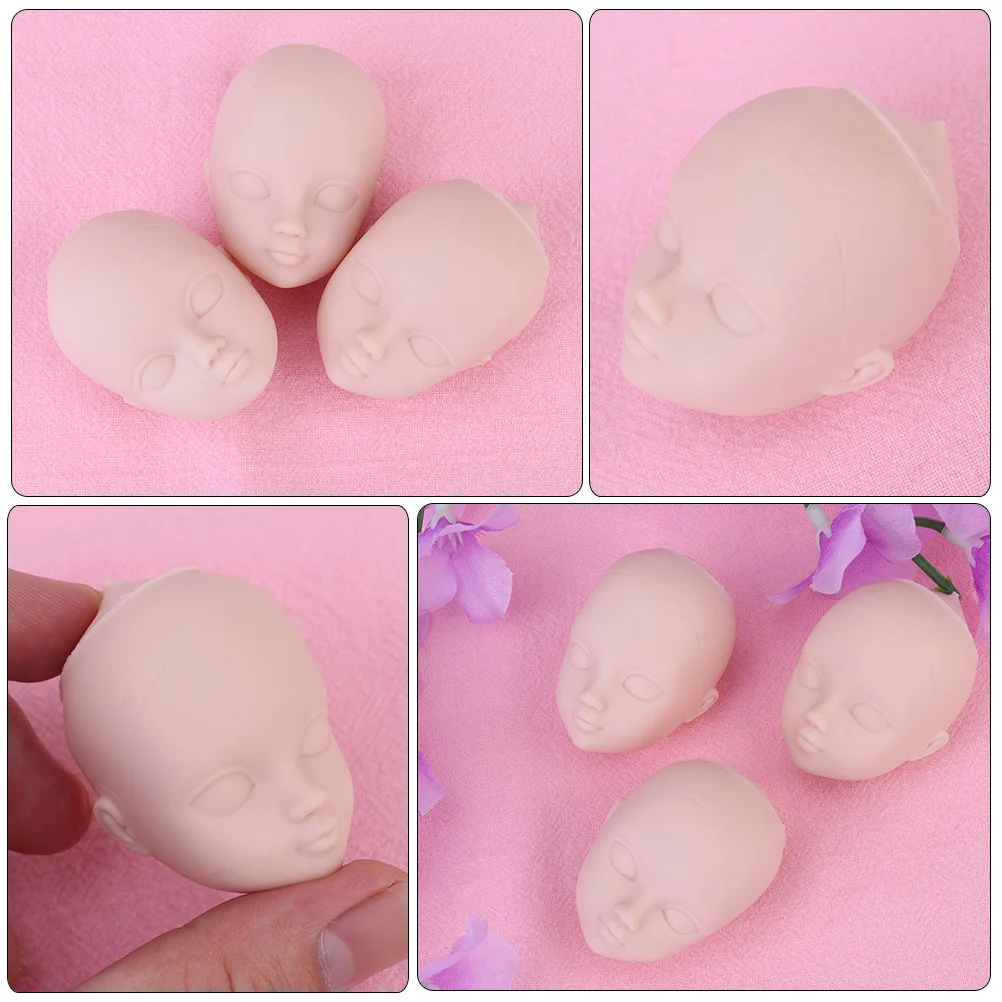20pcs Creative Heads Practice Makeup Diy Craft Decor Plastic Making Supplies For Miniature Parts Handmade Decoration 
20pcs Creative Heads Practice Makeup Diy Craft Decor Plastic Making Supplies For Miniature Parts Handmade Decoration