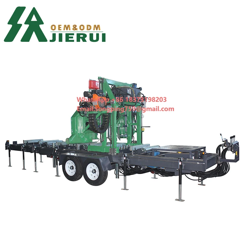 JIERUI Heavy-duty Hydraulic Automatic Band Saw Mill Machine Woodworking High-Accuracy 35kW 2000mm Working Width All Accessories
JIERUI Heavy-duty Hydraulic Automatic Band Saw Mill Machine Woodworking High-Accuracy 35kW 2000mm Working Width All Accessories