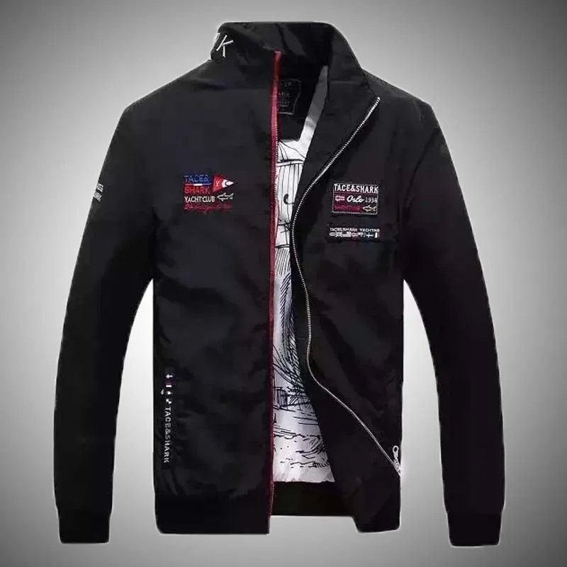 Autumn Winter Men's Long Sve Stand Collar Jaet Casual Color Large Size Jaet Coat Tace&ark Stand Fit Youth F...
Autumn Winter Men's Long Sve Stand Collar Jaet Casual Color Large Size Jaet Coat Tace&ark Stand Fit Youth F...