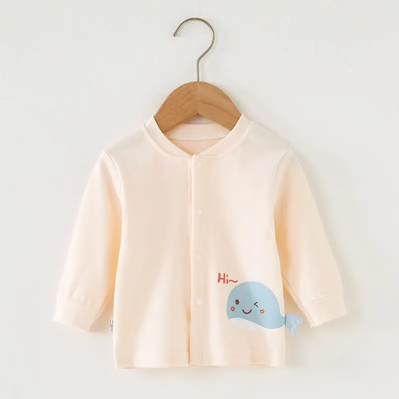 0-3 Years Old Boys and Girls Baby Autumn Clothes Tops Cotton Underwear Spring and Autumn Bottoming Clothes Tops 2022 New
0-3 Years Old Boys and Girls Baby Autumn Clothes Tops Cotton Underwear Spring and Autumn Bottoming Clothes Tops 2022 New