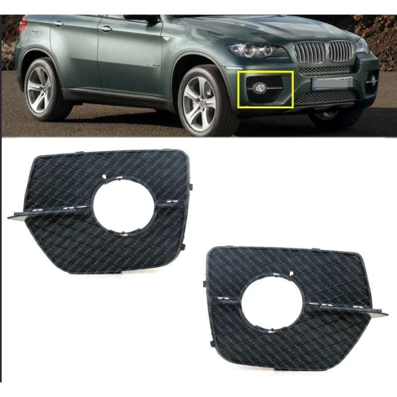 For 2008-2014 BMW X6 35i Chass (E71) Front Bumper Fog Light Grill Grille Co
For 2008-2014 BMW X6 35i Chass (E71) Front Bumper Fog Light Grill Grille Co